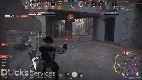 Deadlock ESP and Wallhack Demo GIF