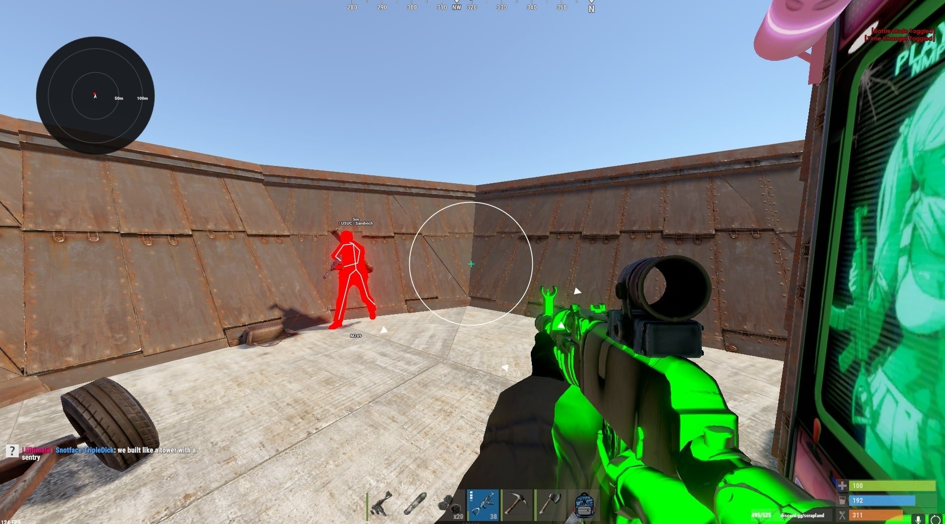 Rust Disconnect External