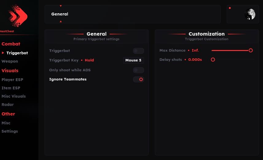 EFT Next Cheat Lite