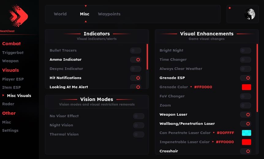 EFT Next Cheat Lite