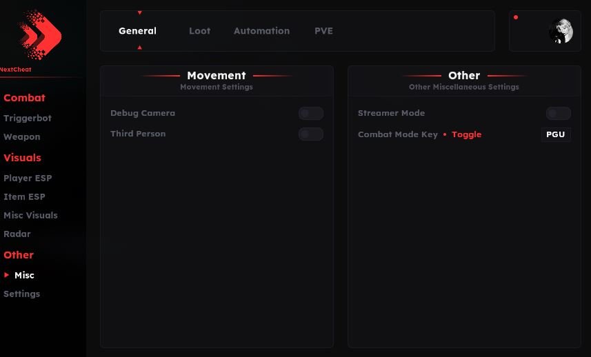 EFT Next Cheat Lite