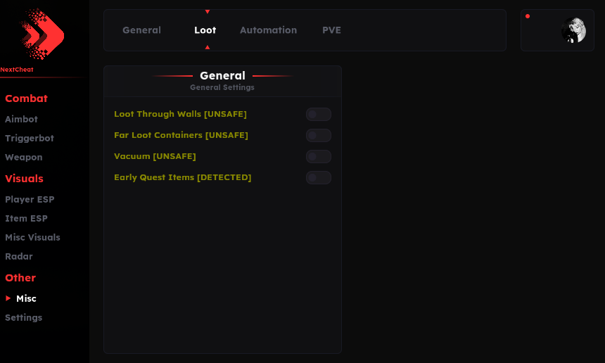 EFT Next Cheat