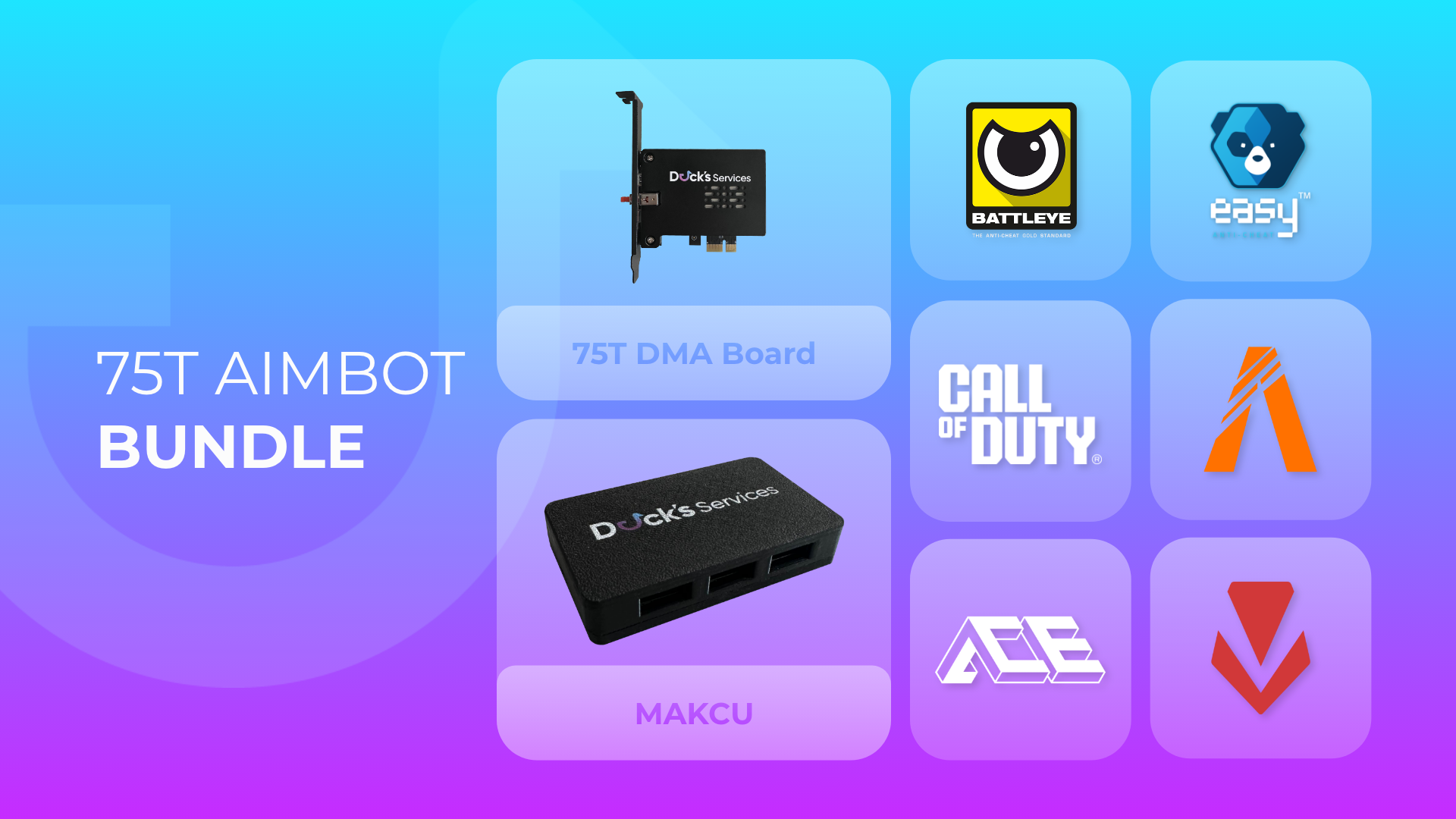Duck's DMA - 75t Aimbot Bundle
