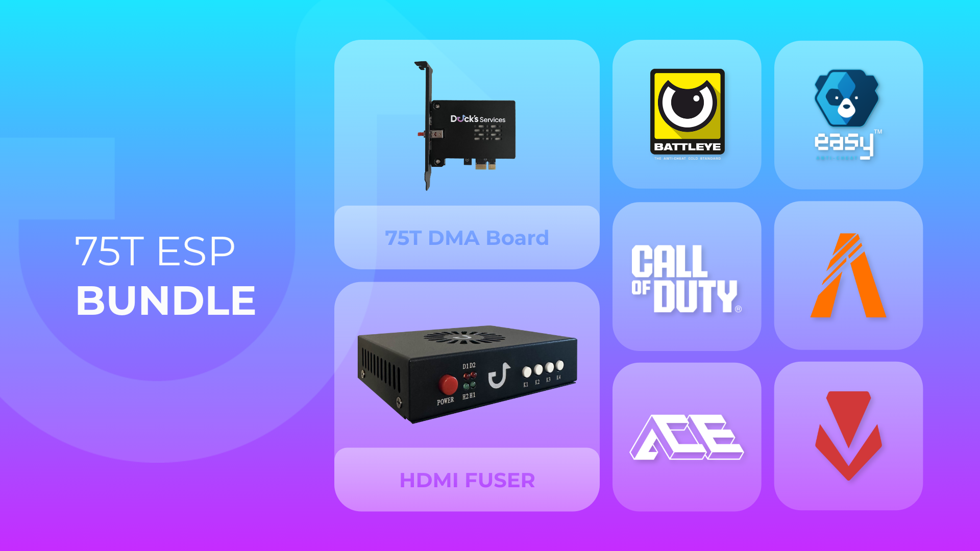 Duck's DMA - 75t ESP Bundle