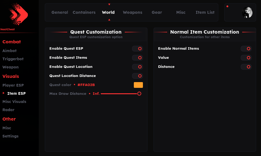 EFT Next Cheat