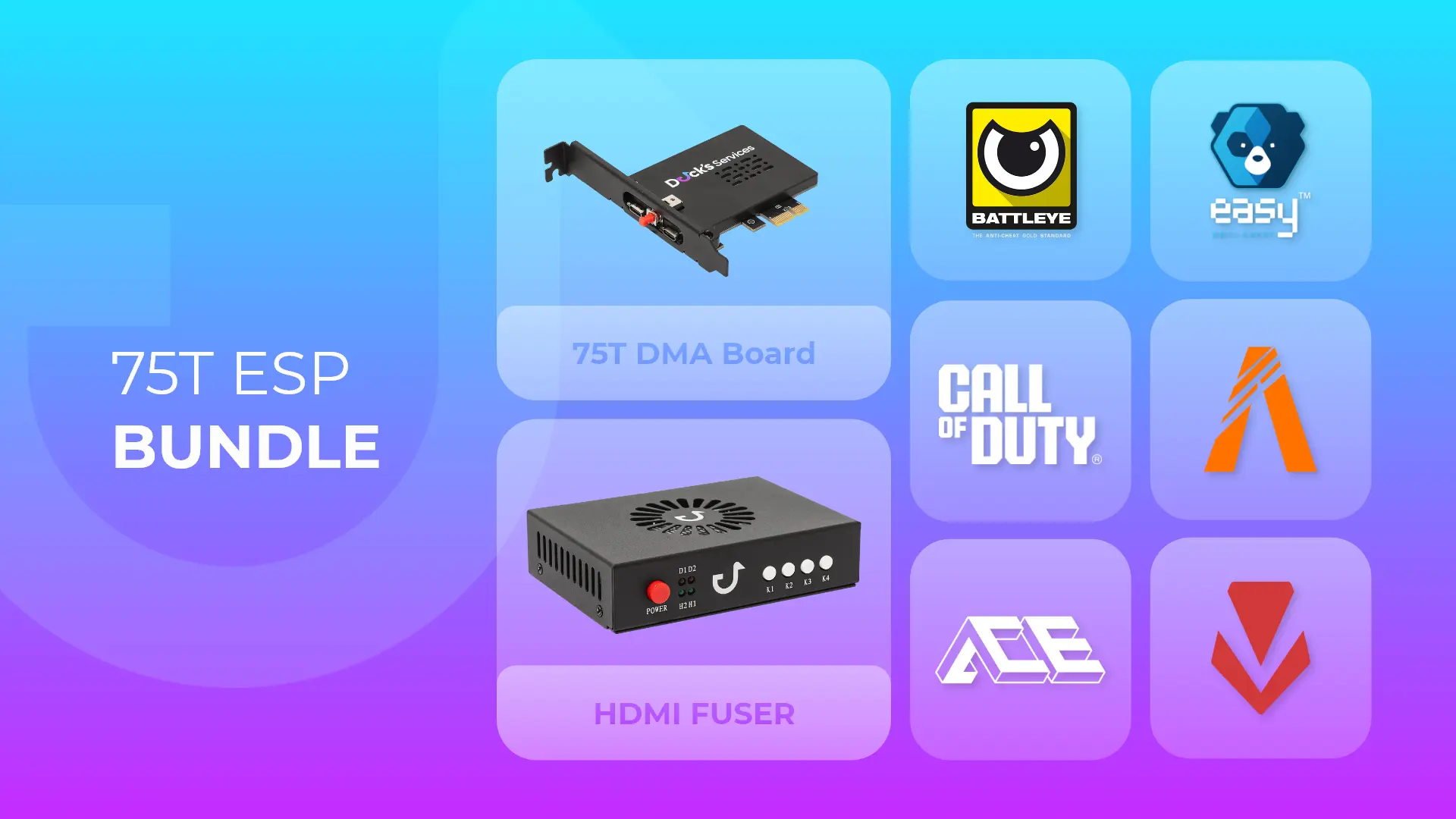 Duck's DMA - 75t ESP Bundle
