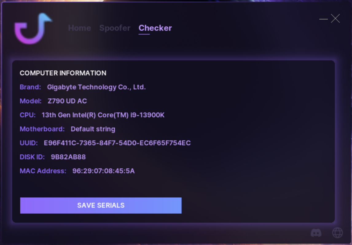 Duck's Permanent Spoofer