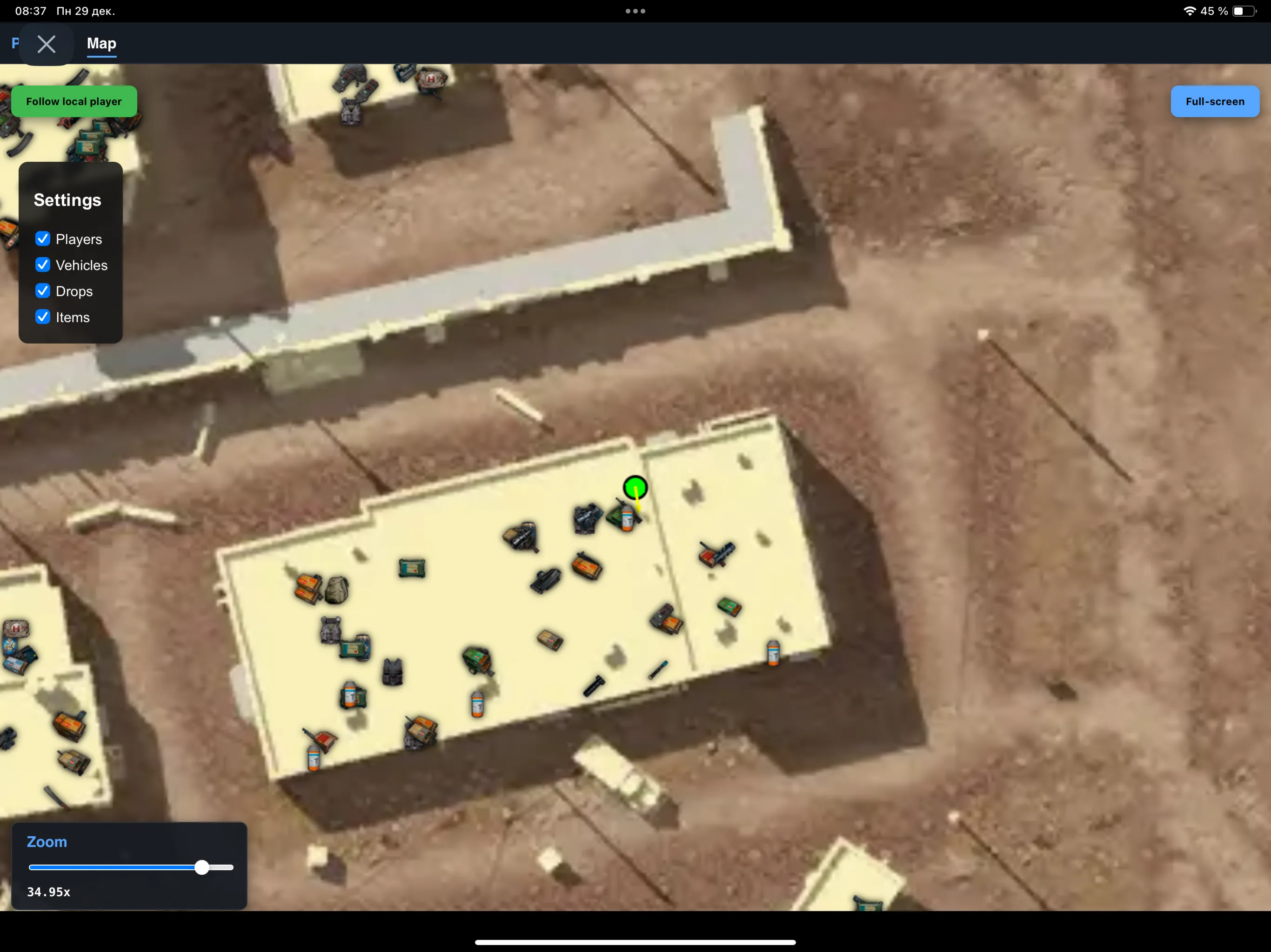 PUBG Arcane Radar