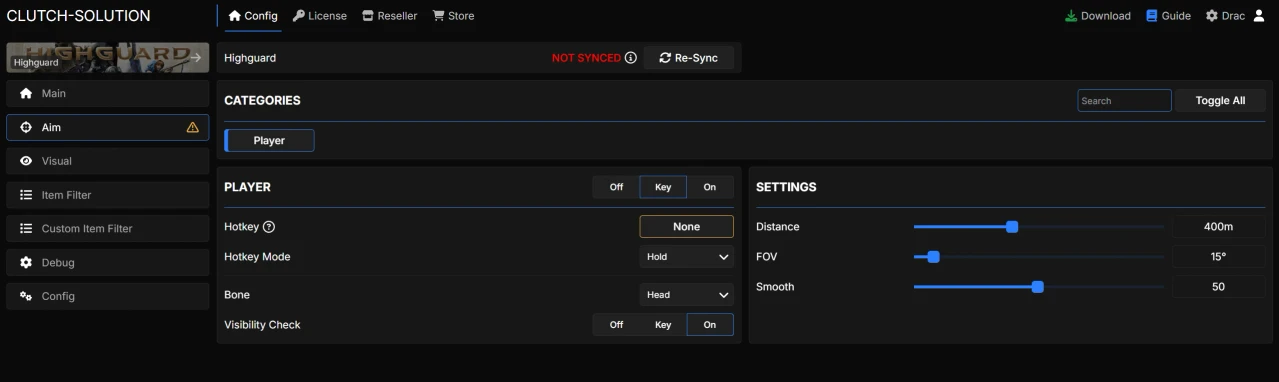 Highguard Clutch [DMA]