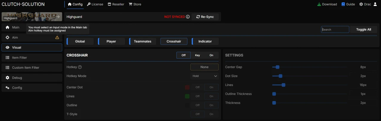 Highguard Clutch [DMA]