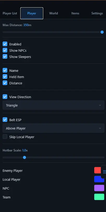 Rust Web Radar Nexus
