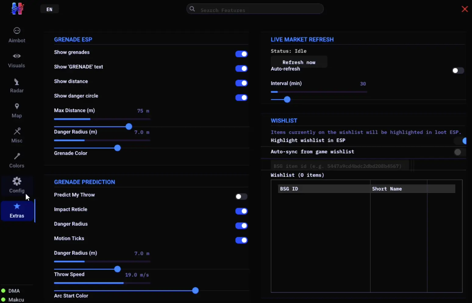 EFT Hex [DMA]