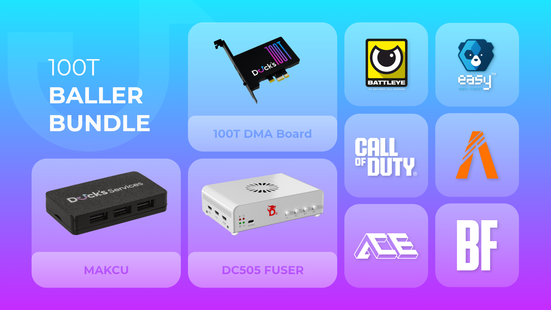Duck's DMA - 100t Baller Bundle