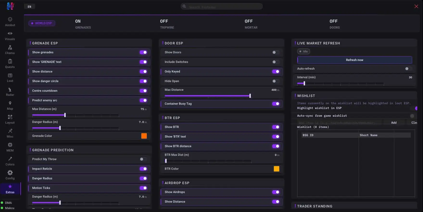 EFT Hex [DMA]