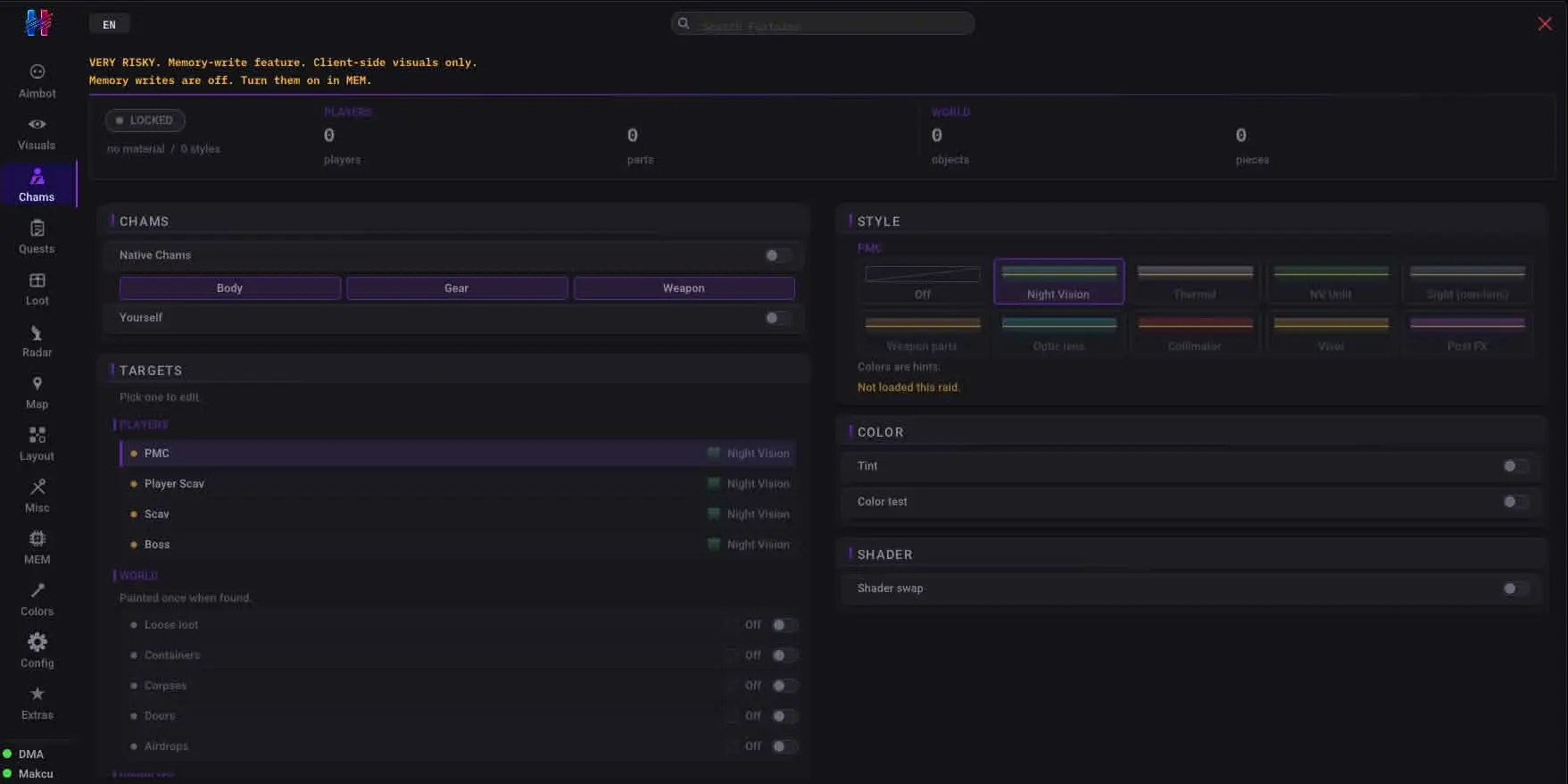EFT Hex [DMA]