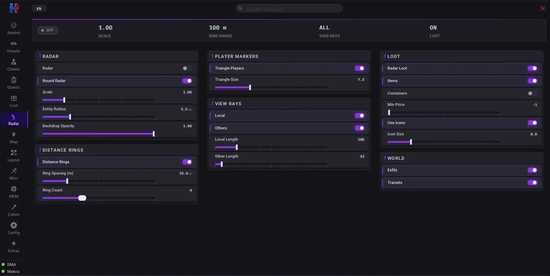 EFT Hex [DMA]