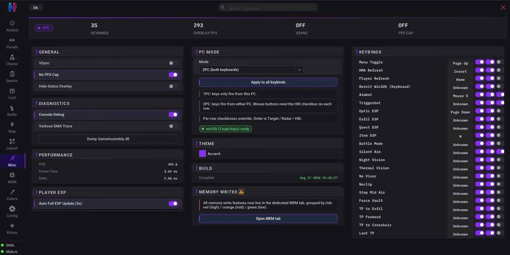 EFT Hex [DMA]