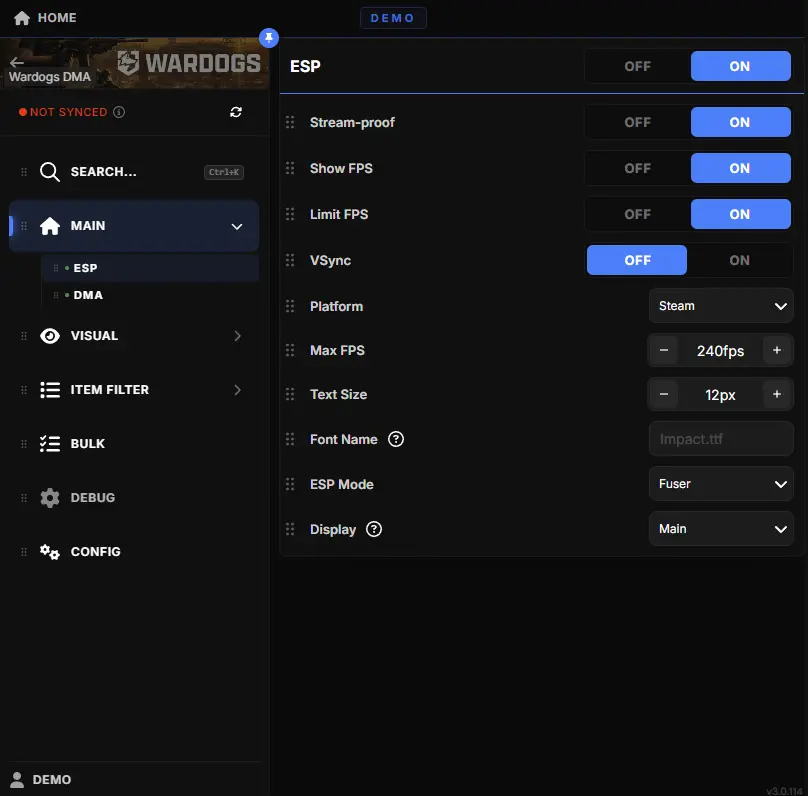 WARDOGS Clutch