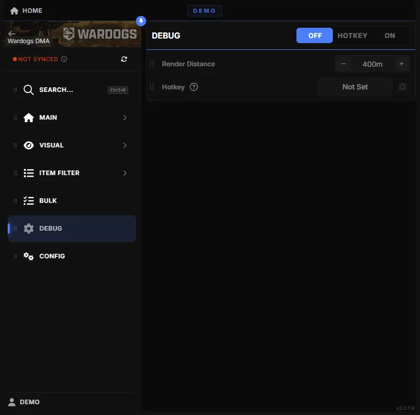 WARDOGS Clutch [DMA]