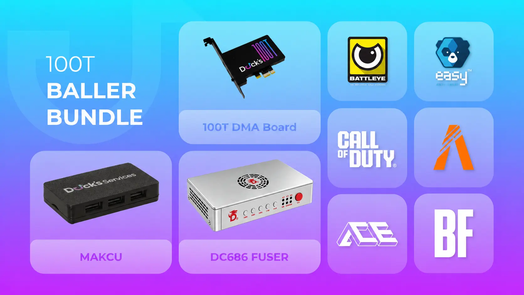 Duck's DMA - 100t Baller Bundle